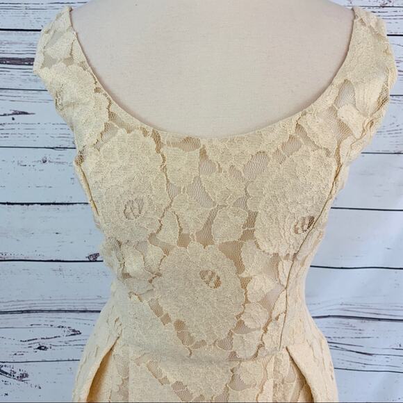 One Clothing Gold lace with sparkle dress sparkle - Picture 2 of 7